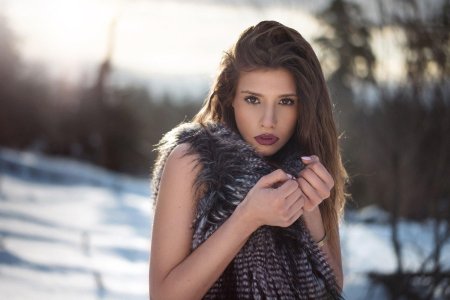 Зимний макияж