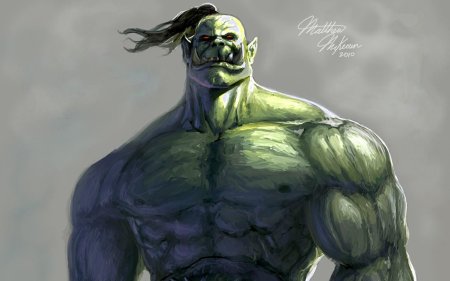 Варкрафт орк качок