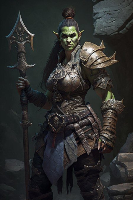 Женщина орк