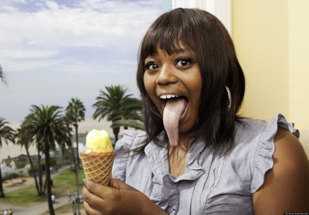 Самые длинный язык в мире