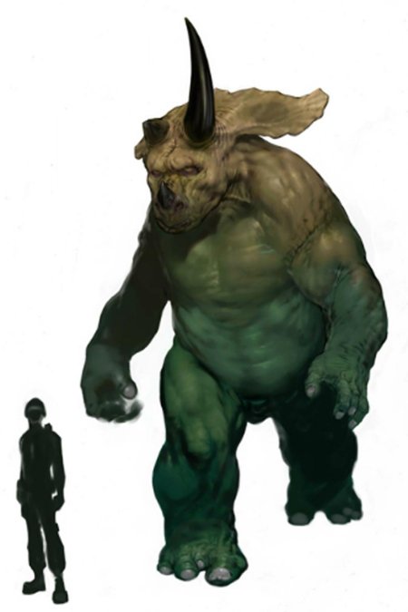 Гибрид человека и монстра