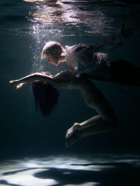 Фотосессия под водой
