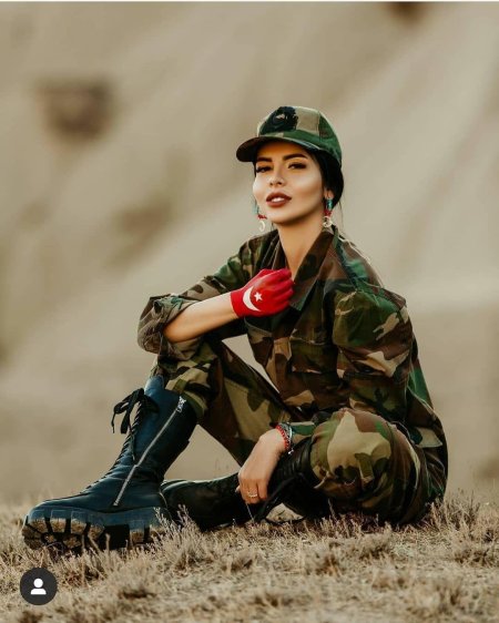 Фотосет в стиле милитари