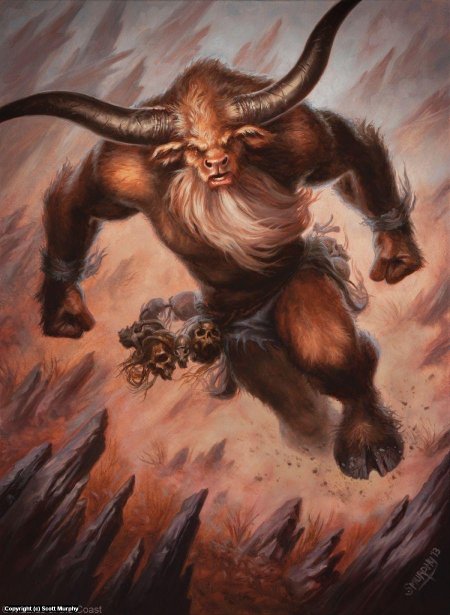 Минотавр получеловек полубык