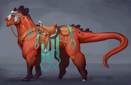 Ездовая лошадь днд