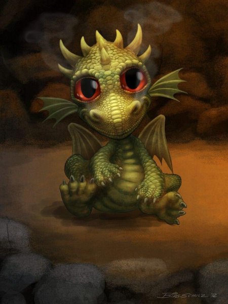 Милые драконы