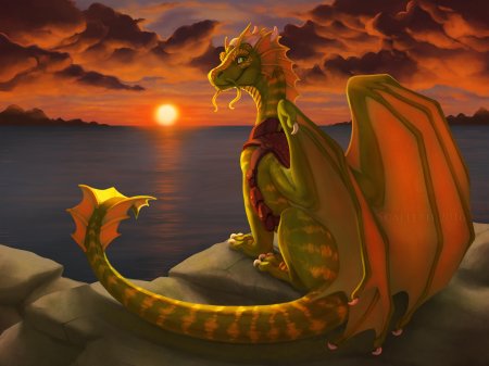 Золотой дракон великий орлангур