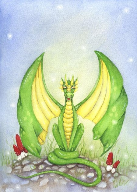 Дракон сказочный