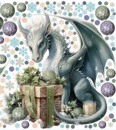 Дракон на новый год