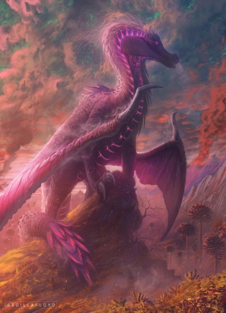 Дракон арт