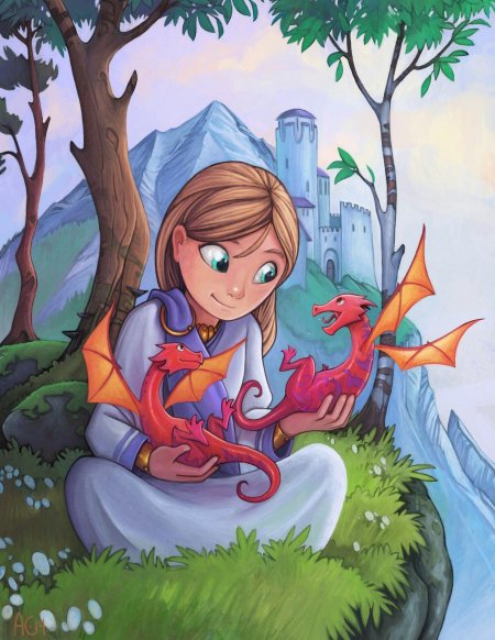 Девочка и дракон