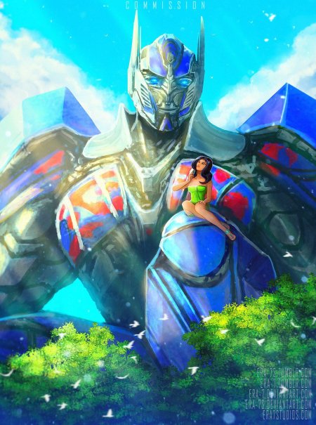 Transformers optimus prime era 7