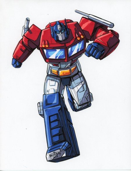 Трансформер оптимус прайм