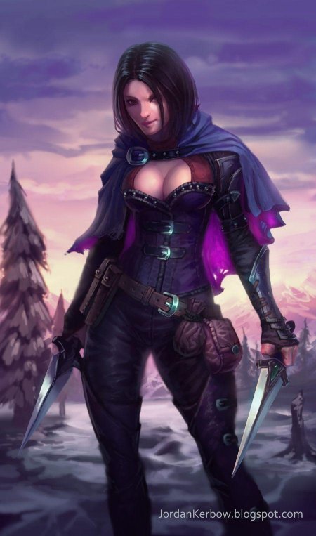 Девушка ассасин