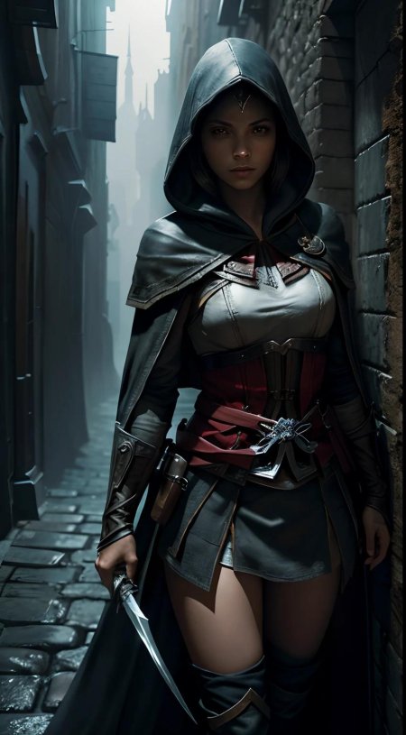 Девушка ассасин