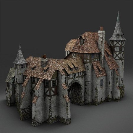 Средневековое здание