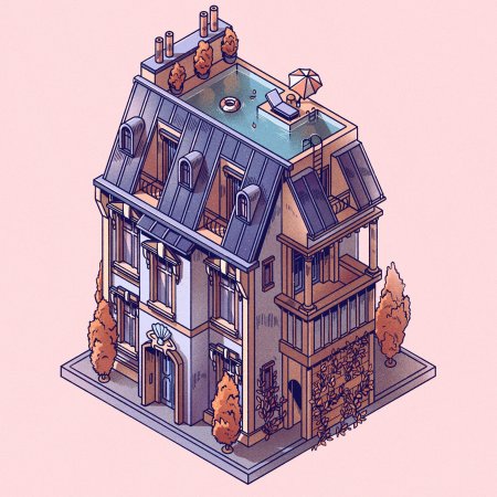 Isometric arts дом