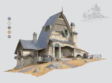 Environment concept art