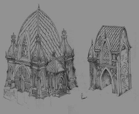 Готика архитектура референсы