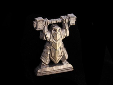 Warhammer dwarf statue