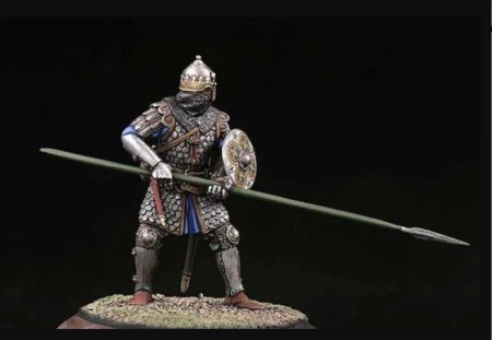 Тяжеловооруженный копейщик русь 13 век