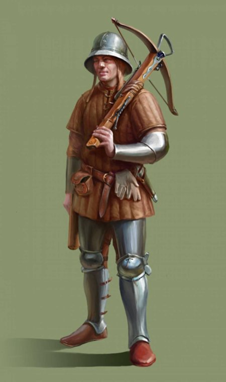 Генуэзский арбалетчик 15 век