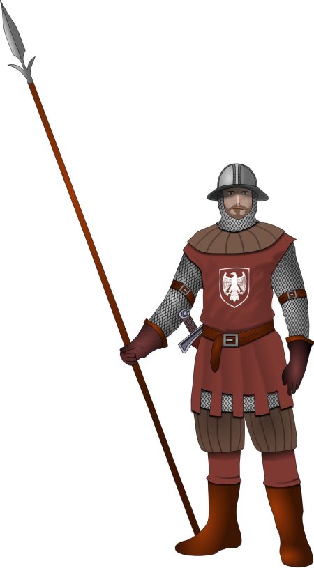 Копейщики средневековья армия