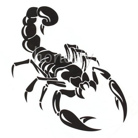Наклейка скорпион
