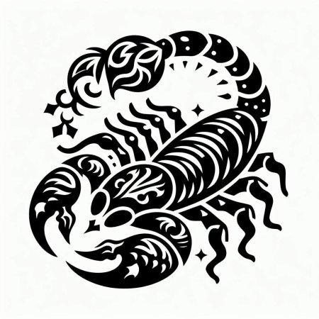 Скорпион эскиз