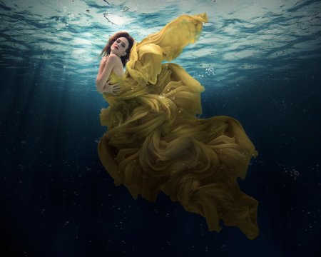 Фотосессия под водой