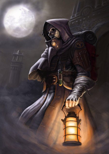 Чумной доктор арт