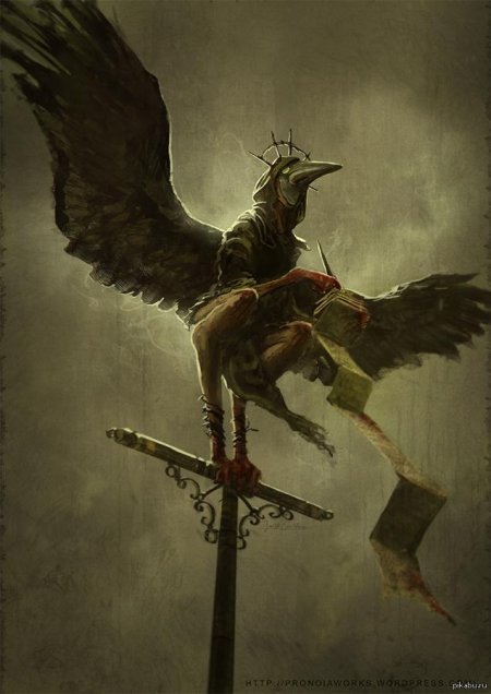 Чумной доктор арт