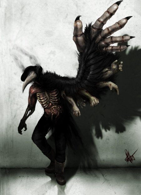 Чумной доктор монстр