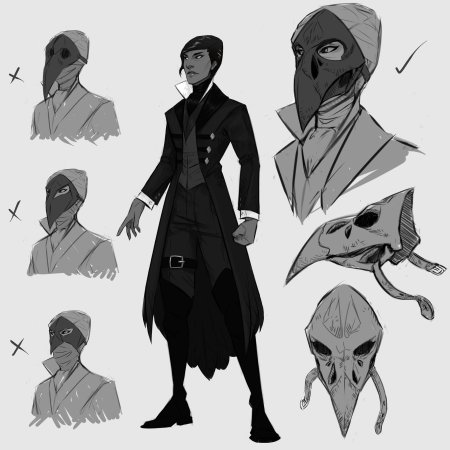 Чумной доктор референс