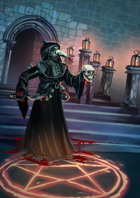 Чумной доктор арт