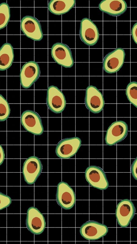 Фон с авокадо