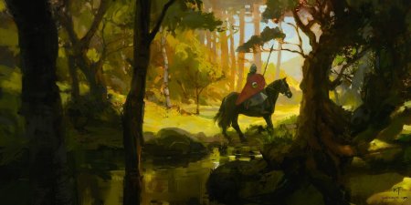 Kingdom come deliverance лес