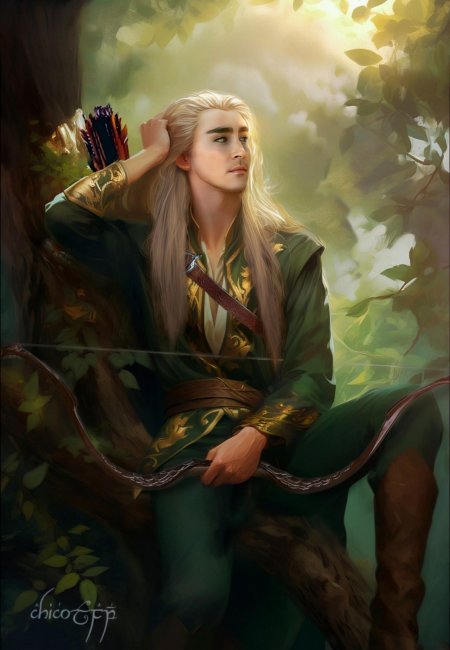 Трандуил хоббит молодой