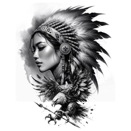 Тату индеец