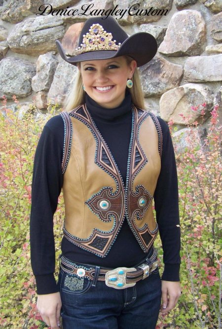 Жилет ковбойский женский