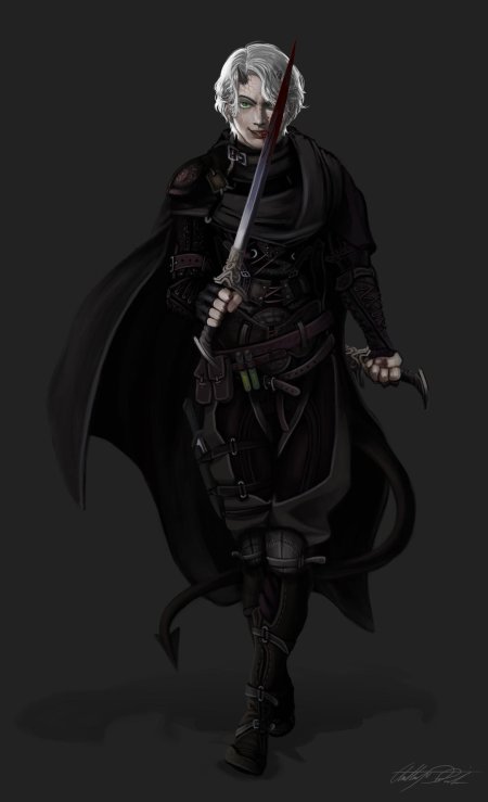 Тифлинг некромант