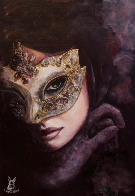 Венецианский карнавал коломбина