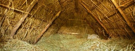 Шалаш внутри