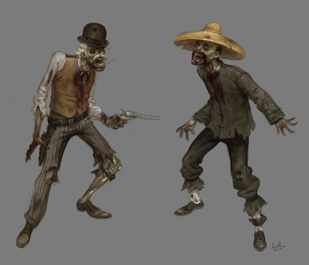 Red dead redemption 2 зомби