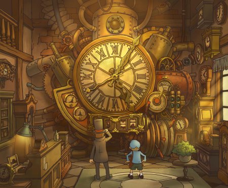 Professor layton and the unwound future