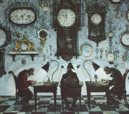 Крестовский часовщики картина