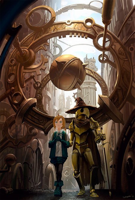 Стимпанк робот