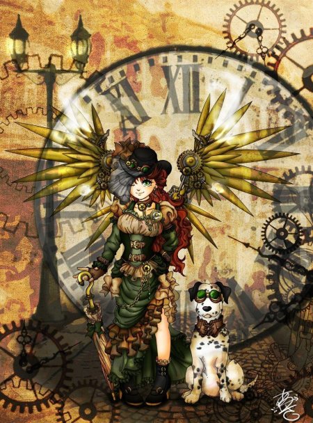 Рисунки в стиле стимпанк