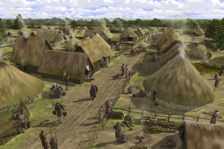 Поселения древних кельтов