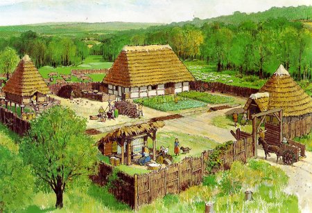 Древние германцы варвары поселение